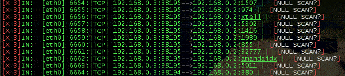 null scanning